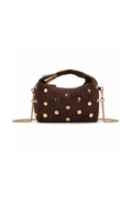 Bolso Milano con tachuelas ★ marrón