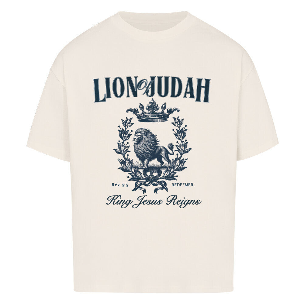 LION OF JUDAH -Oversized T-Shirt