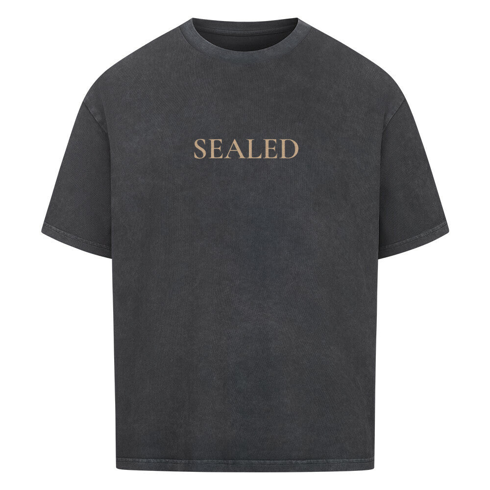 SEALED IN CHRIST - Oversized T-Shirt