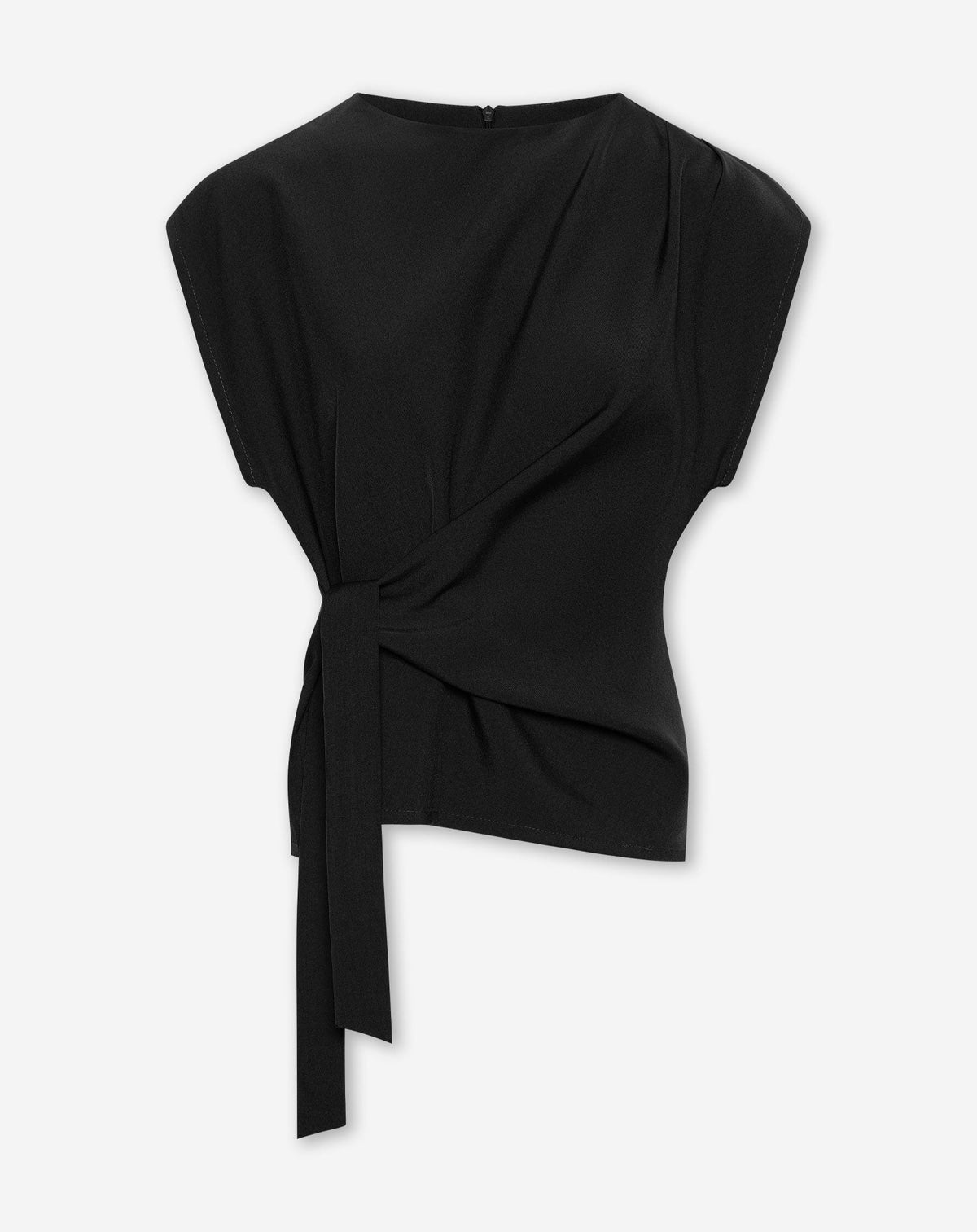 TOP CON NUDO YAEL NEGRO