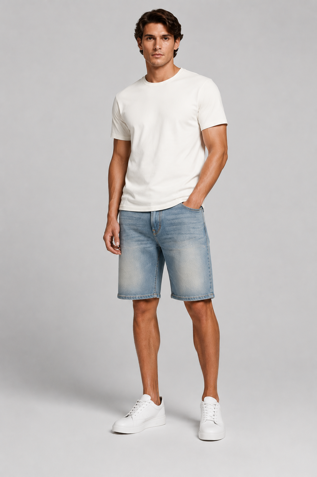 Pantalones cortos vaqueros