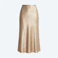 Élise Satin · Falda Midi Satinada