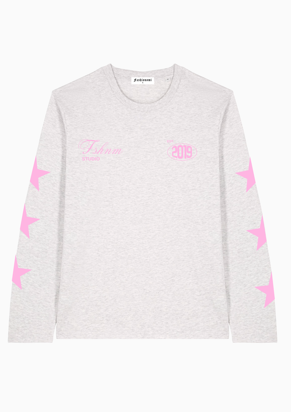 Camiseta manga larga Solar Glow ★ gris frío