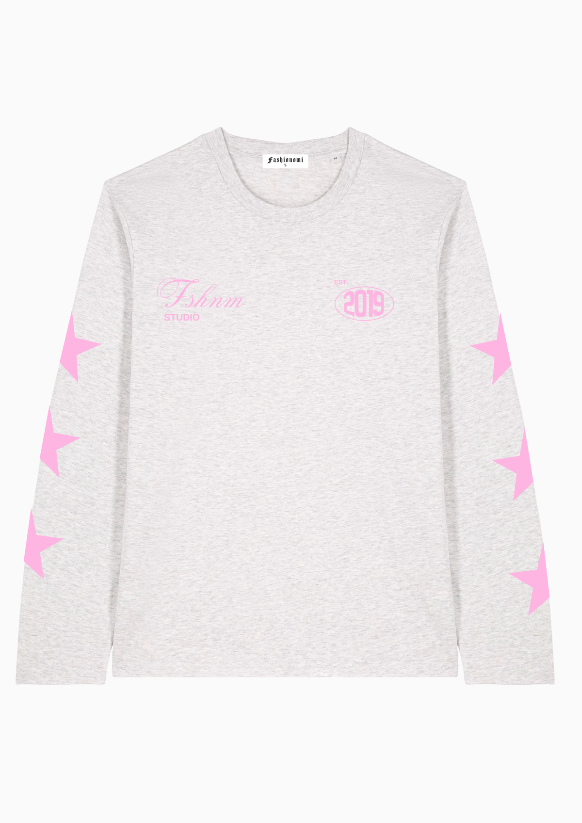 Camiseta manga larga Solar Glow ★ gris frío