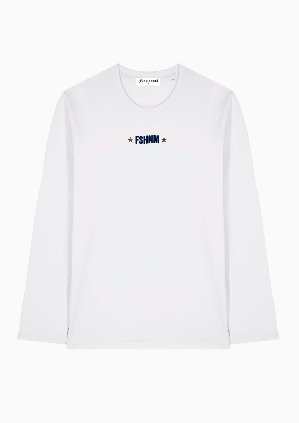Camiseta manga larga Wild Star ★ blanco