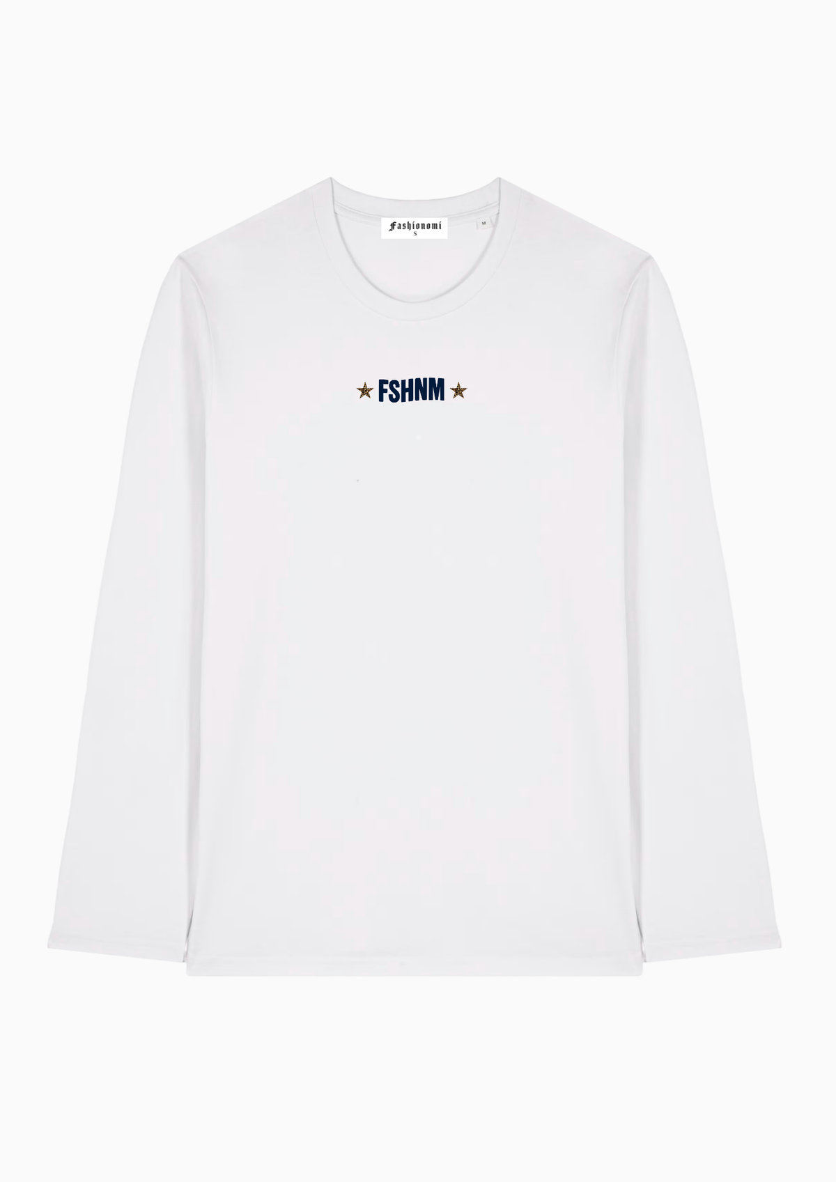 Camiseta manga larga Wild Star ★ blanco