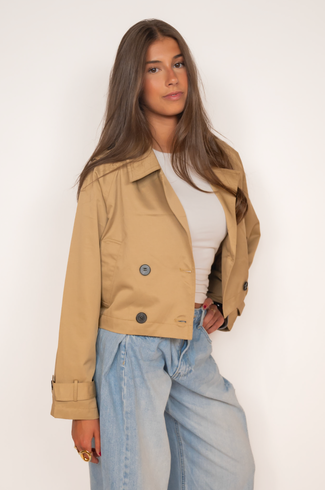 Gabardina Scandi ★ camel