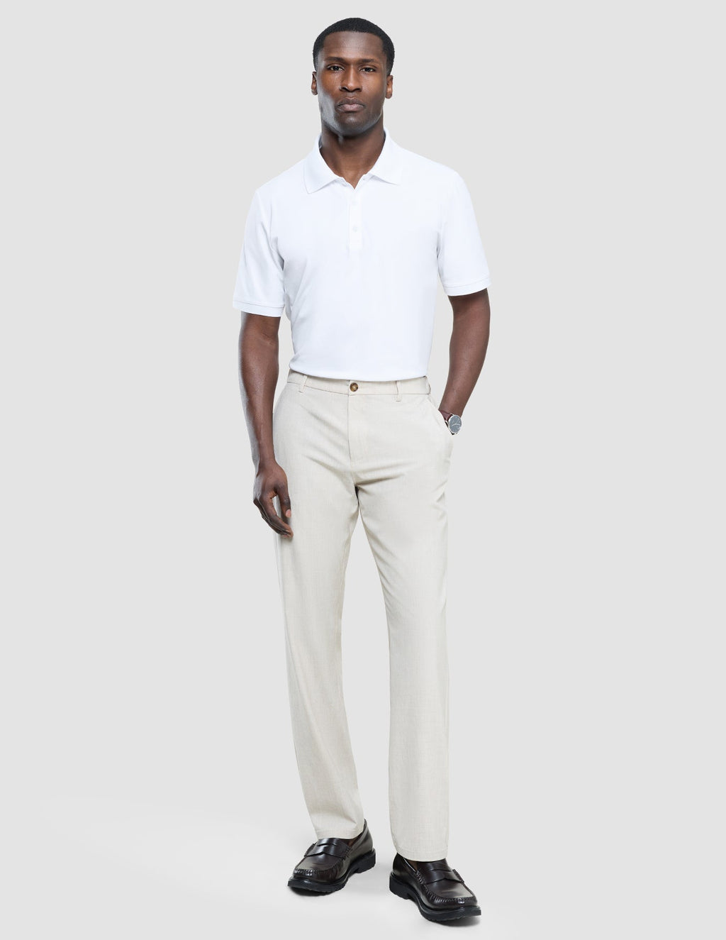 Polo Active Blanco