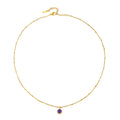 Collar de piedra natal