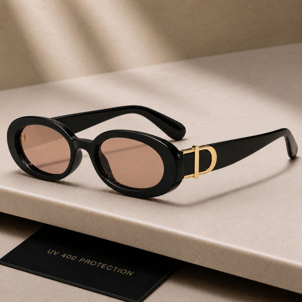 Gafas de sol DD Oval - Negro arena