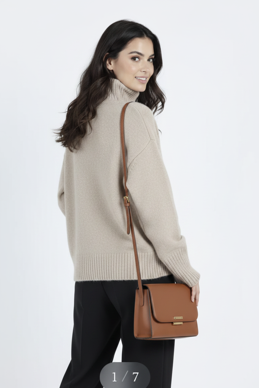 Jersey Beige - Pose 2