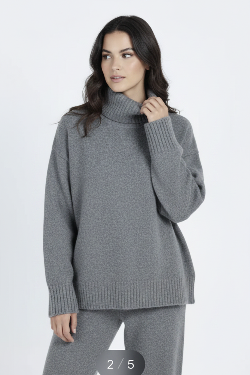 Jersey Gris - Pose 3