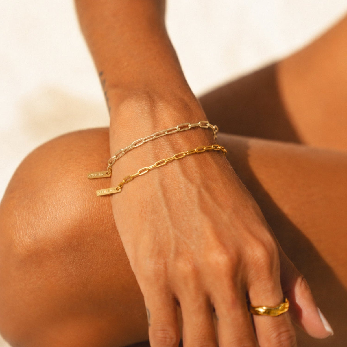 COZUMEL | Pulsera Paperclip