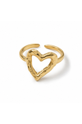 Anillo ★ corazón abierto