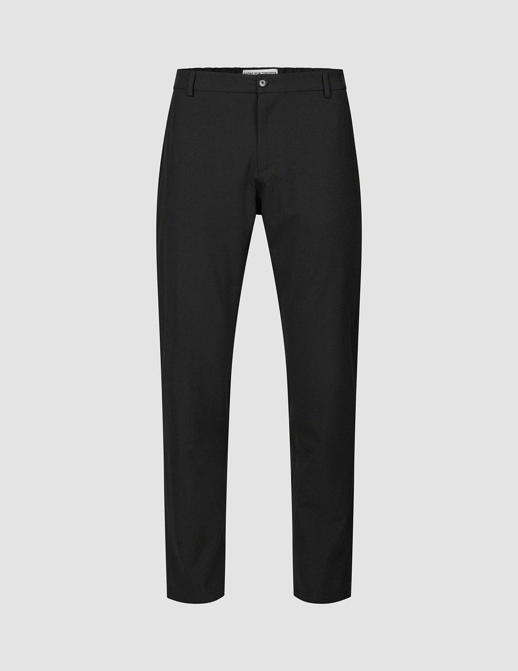 Pantalones elásticos Tech Linen negros