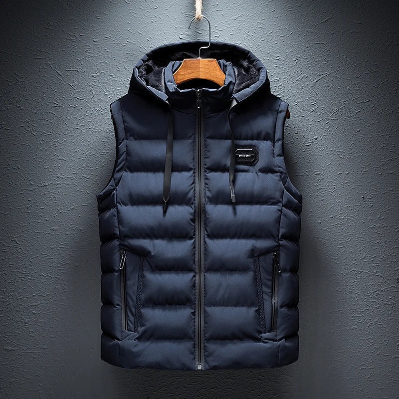 RAFFAELE™ | CHALECO CON CAPUCHA