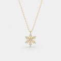 Winter Glow – Halsband med snöflinga